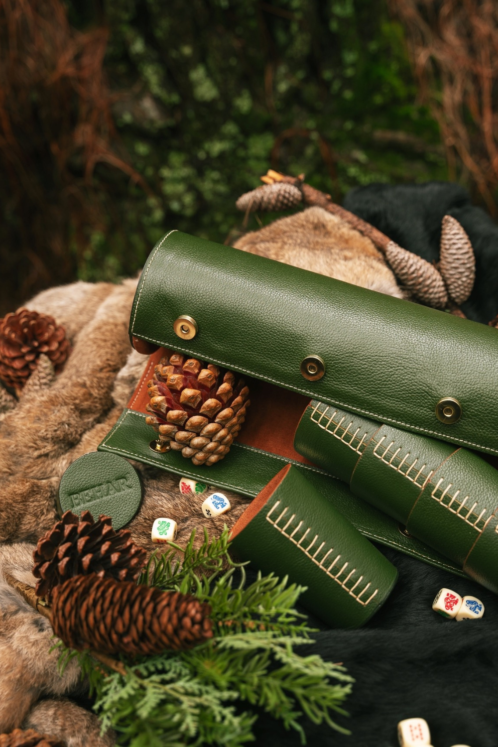 ESTUCHE DE CACHO PERSONALIZADO. - BEHAR